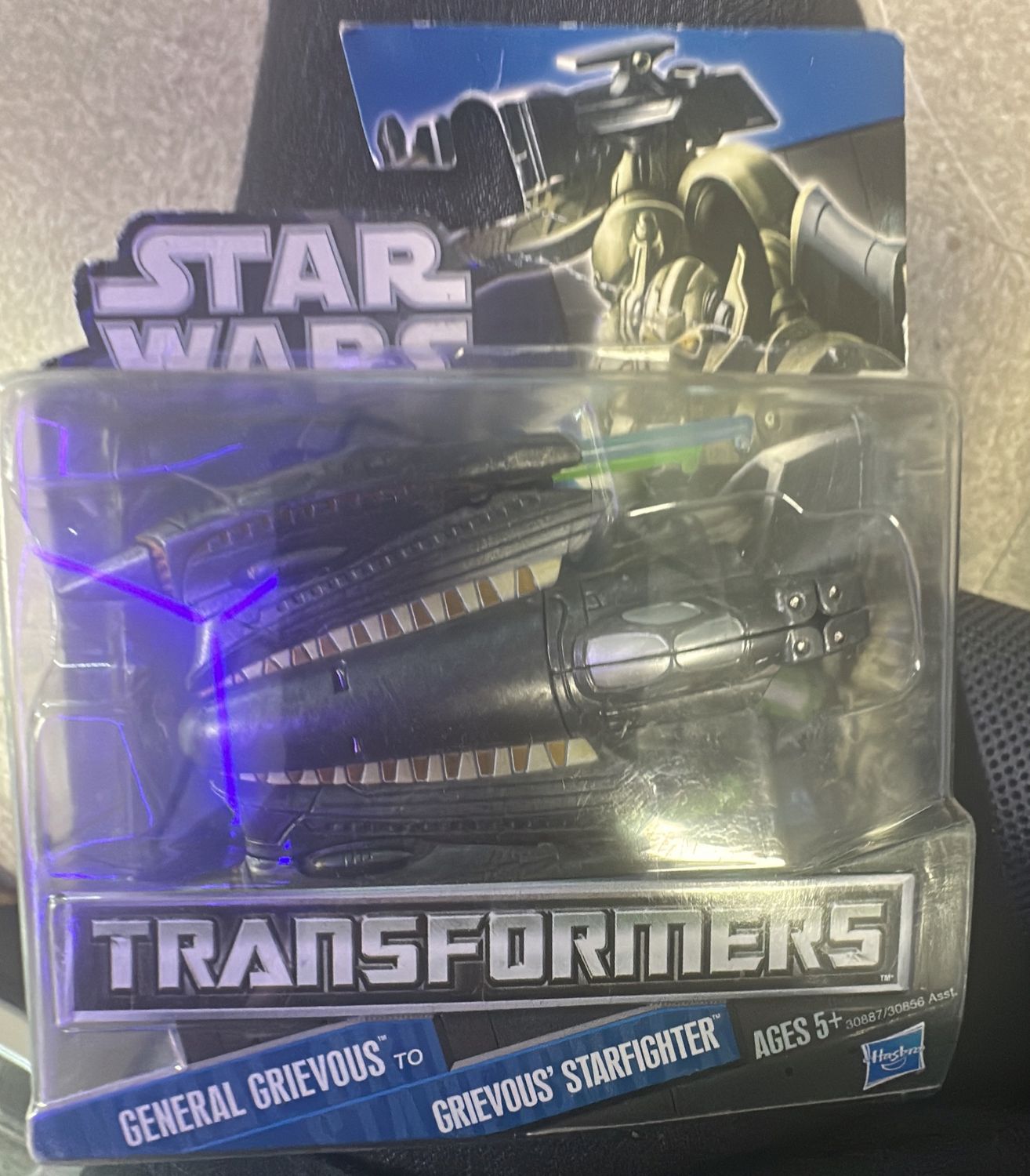 Star Wars Transformers general, grievous to grievous starfighter