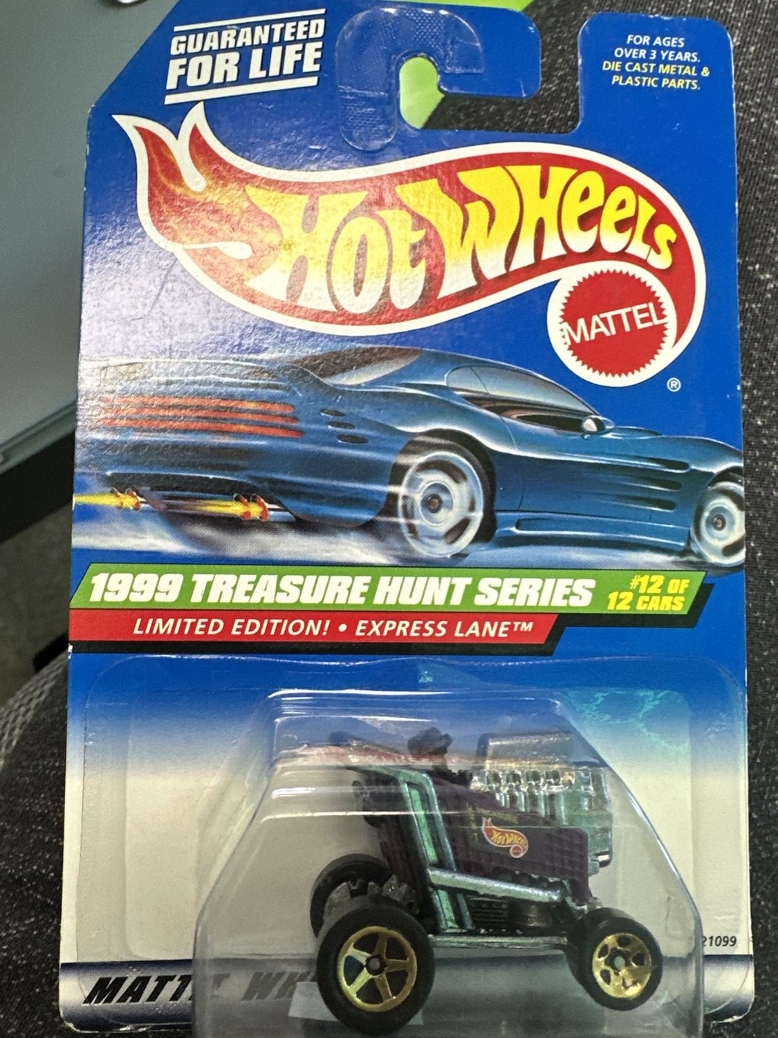 Hot Wheels 1999 Treasure Hunt Series #12/12 Express Lane Limited Edition