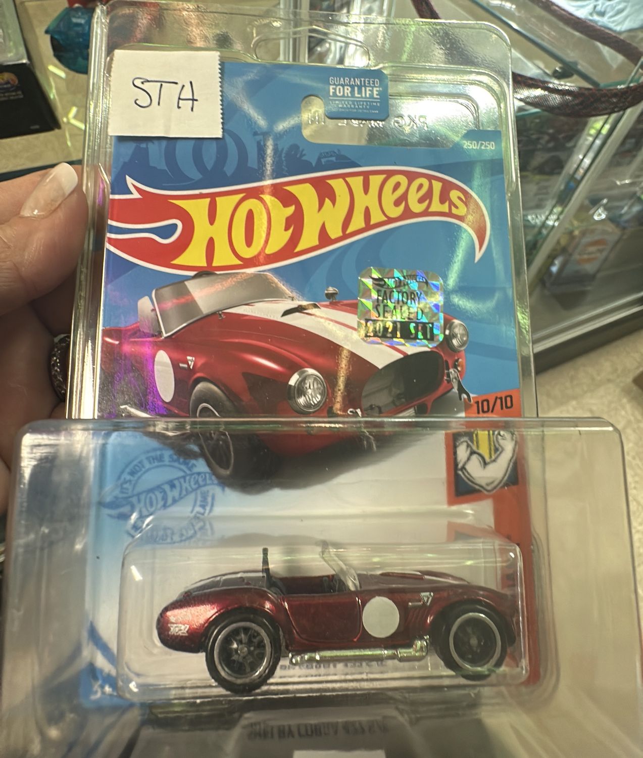 Shelby cobra 427S/C factory sealed super treasure hunt