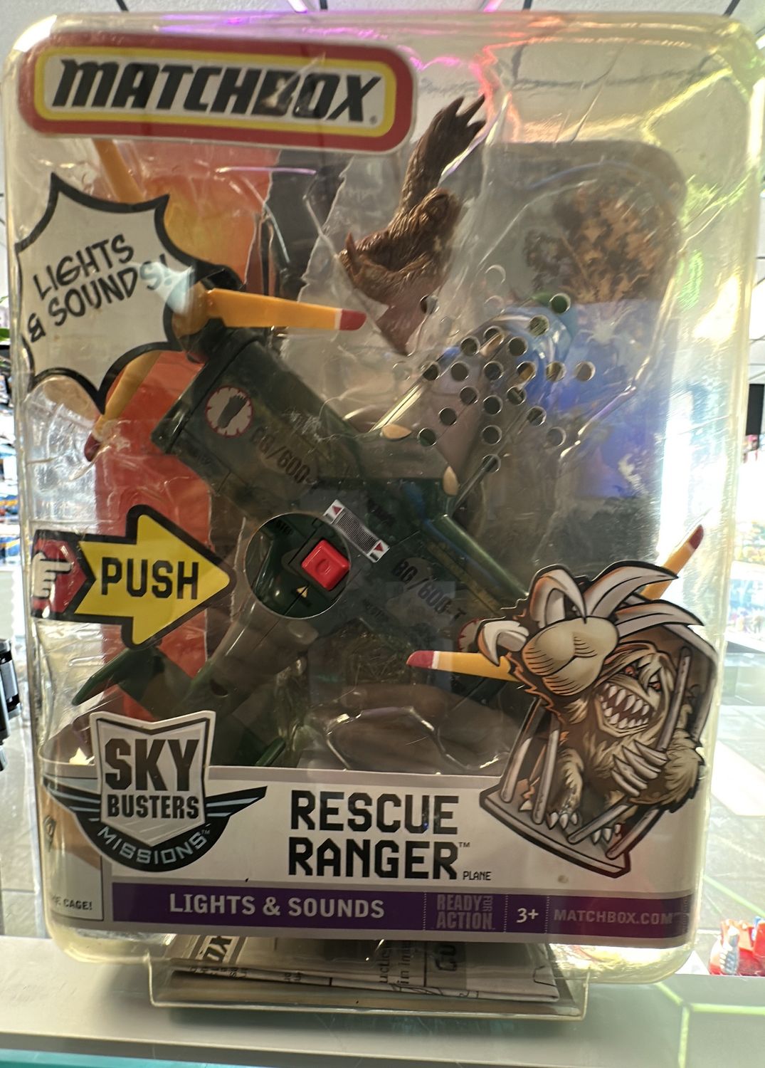 2006 Rare Matchbox Sky Busters Rescue Ranger New In Box 