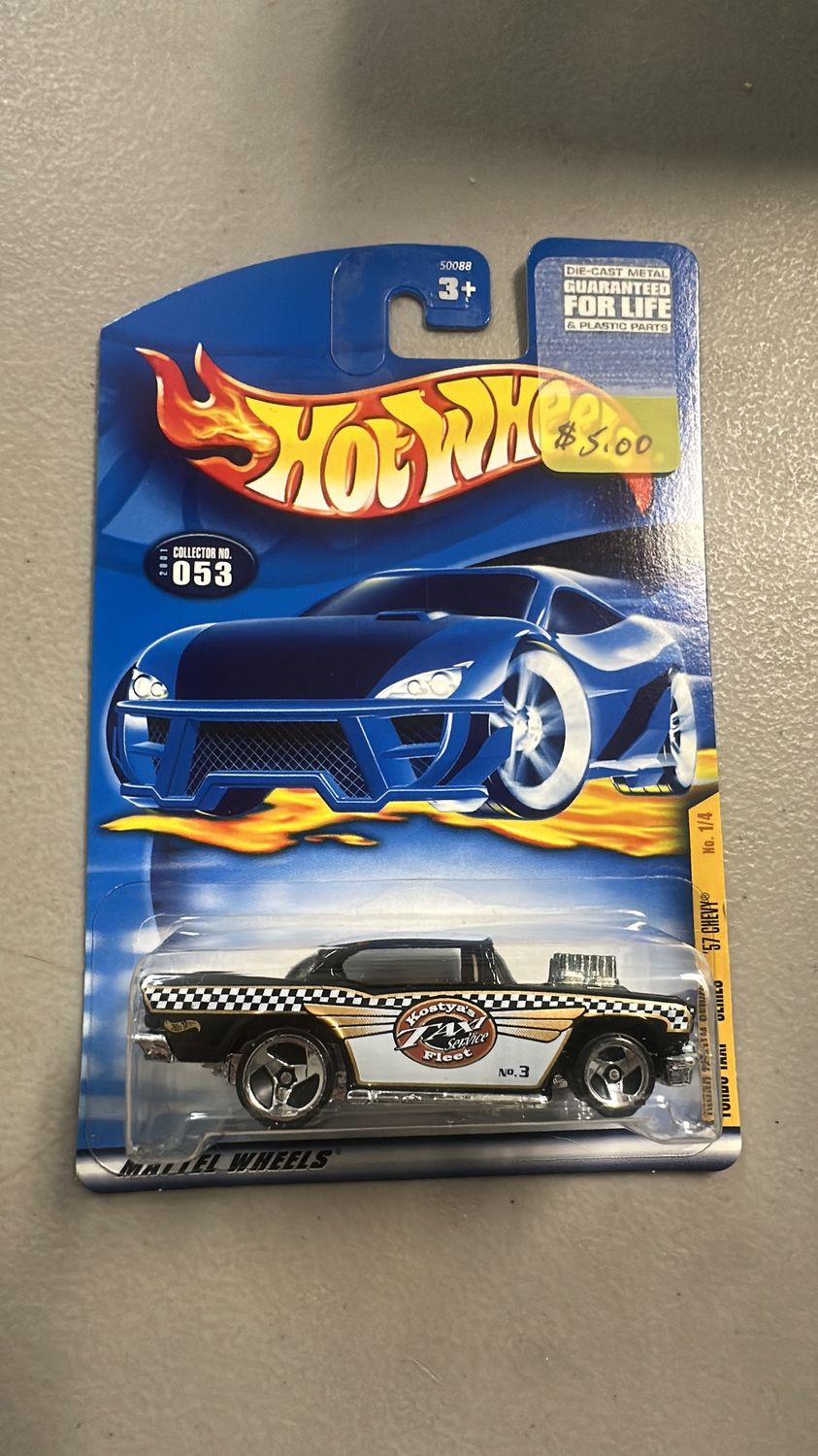 Hot Wheels Turbo Taxi ‘57 Chevy