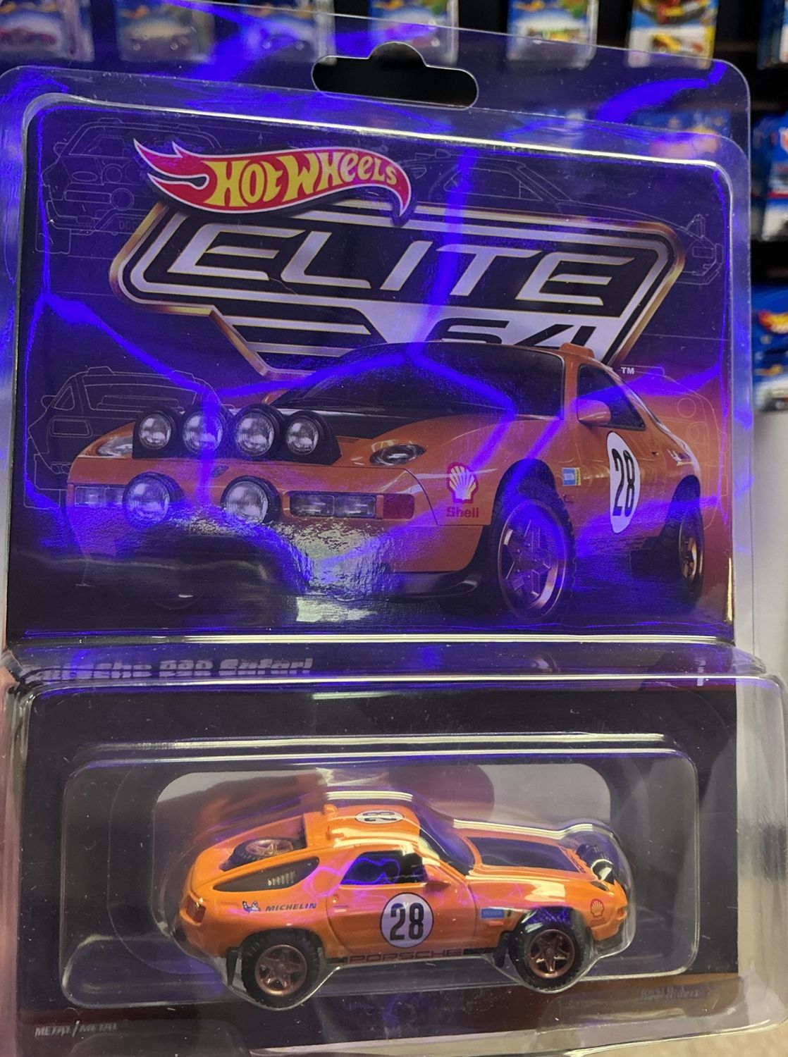 2024 Hot Wheels RLC ELITE 64 SERIES #7 PORSCHE 928 SAFARI in PROTECTRR CLAMSHELL