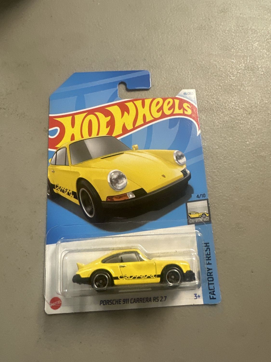 Hot Wheels Porsche 911 Carrera RS 2.7