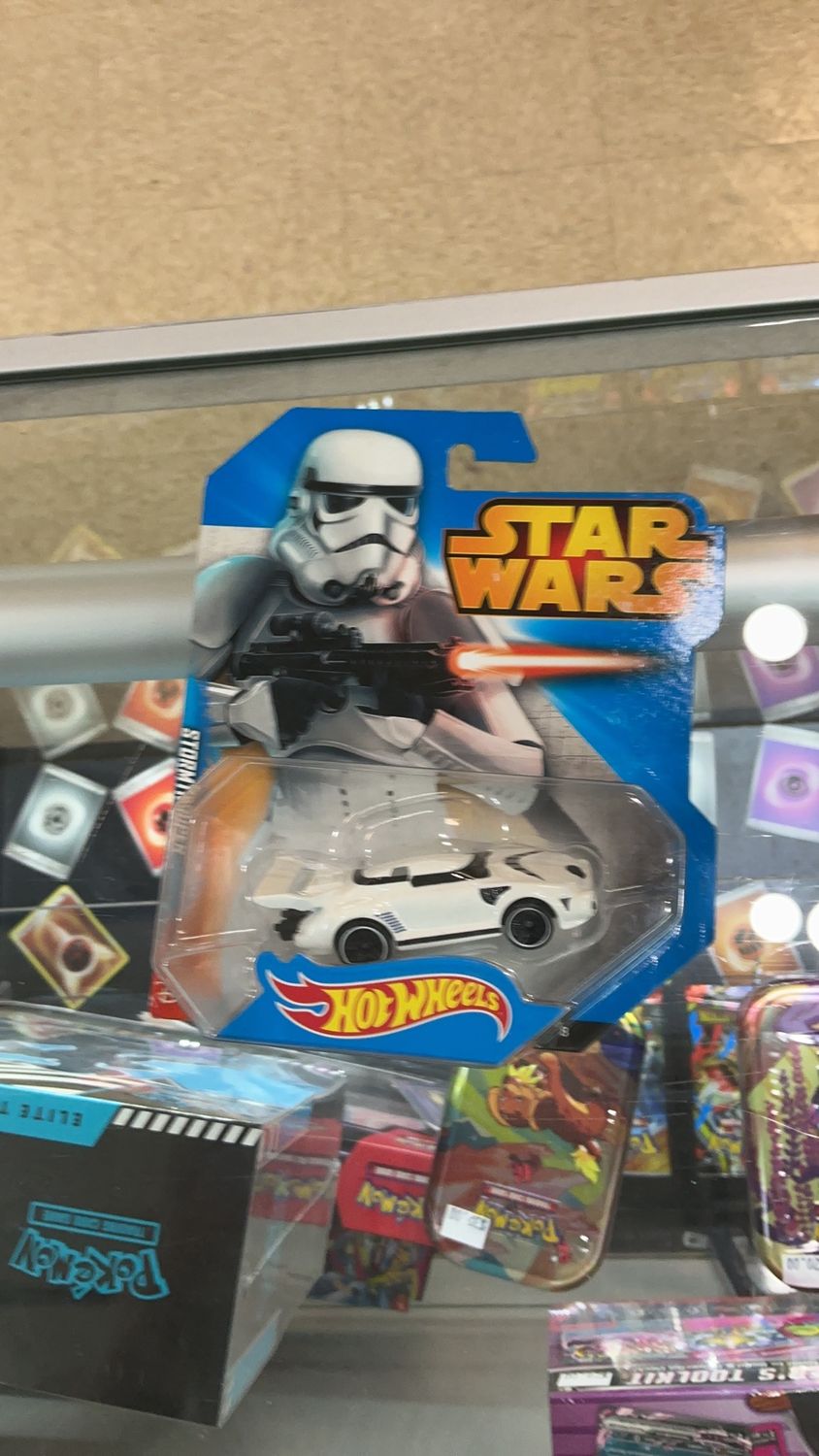 Hot wheels, Star Wars storm trooper car