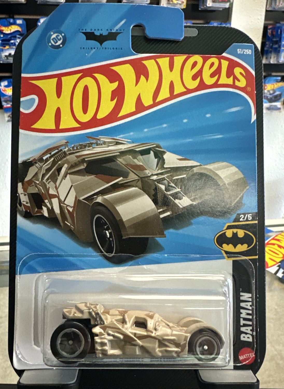 The dark Knight, Batmobile