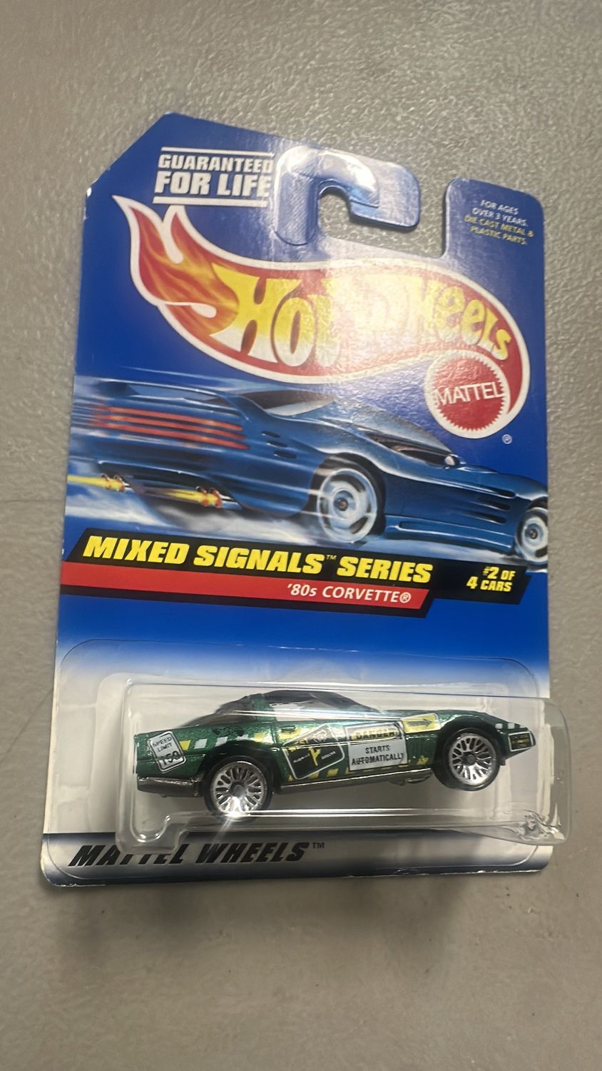 Hot Wheels 80s Corvette Mixed Signals