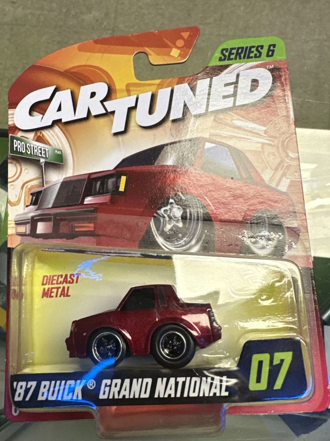 Car Tuned ’87 Buick Grand National Pro Street Series 6 – Red – MGA 1:64 Diecast