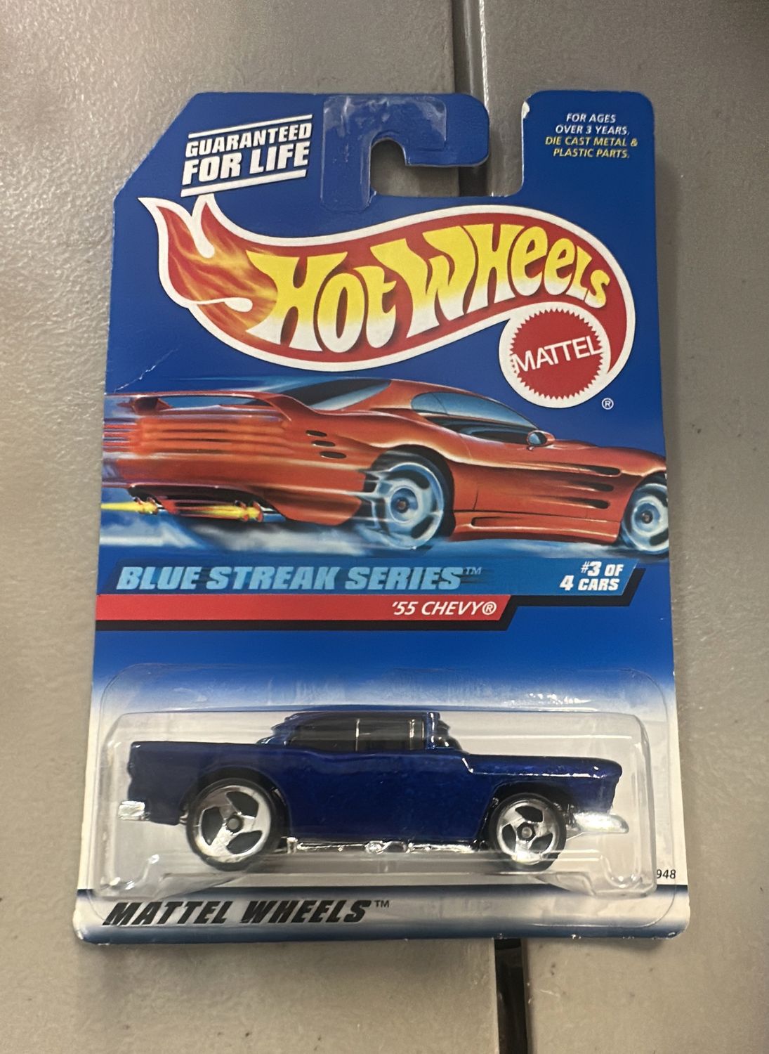 Hot Wheels ‘55 Chevy Blue Streak