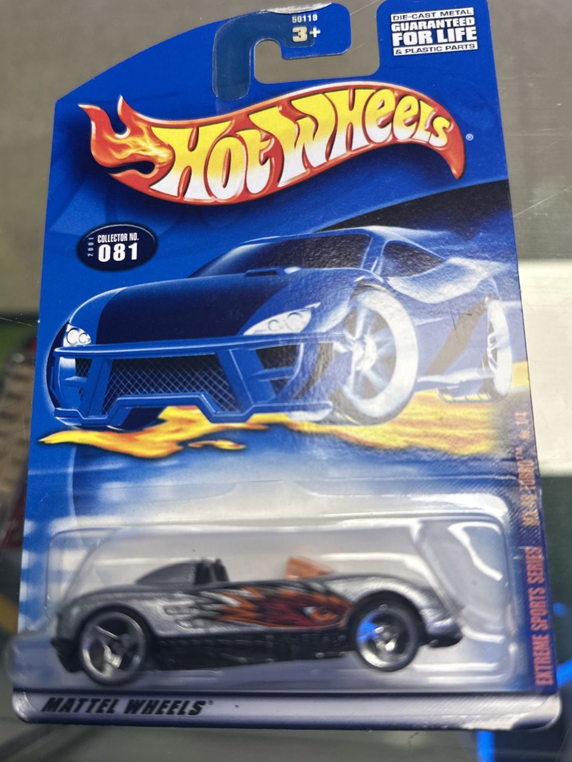 2000 081 MX-48 Turbo Gray Hot Wheels Rare Vintage