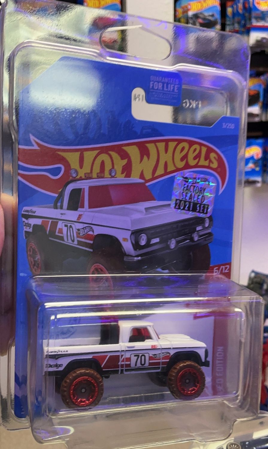 Hot Wheels 2021 Red Edition - 70 Dodge Power Wagon (White) #3