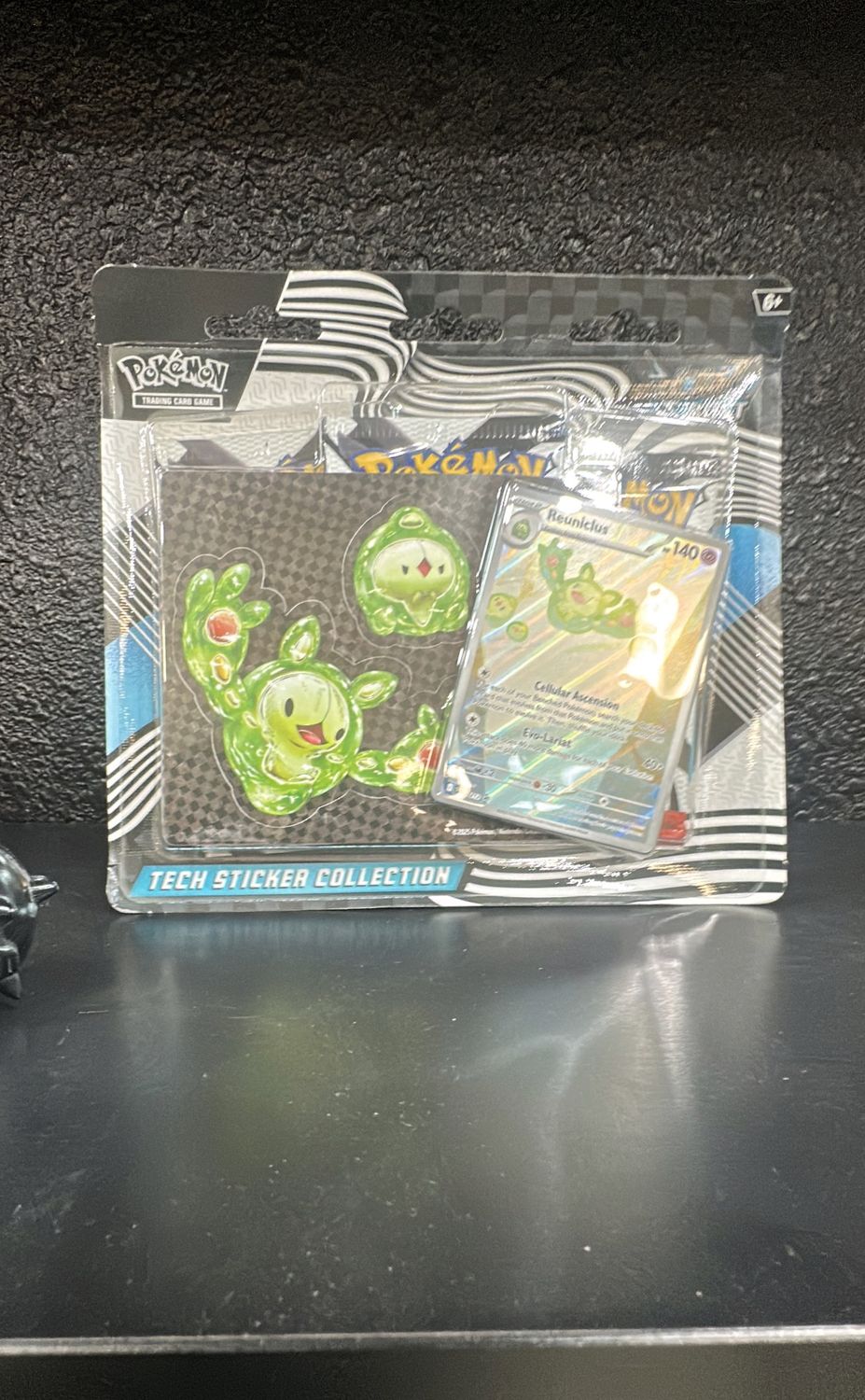 Pokemon Reuniclus Black Bolt Tech sticker collection