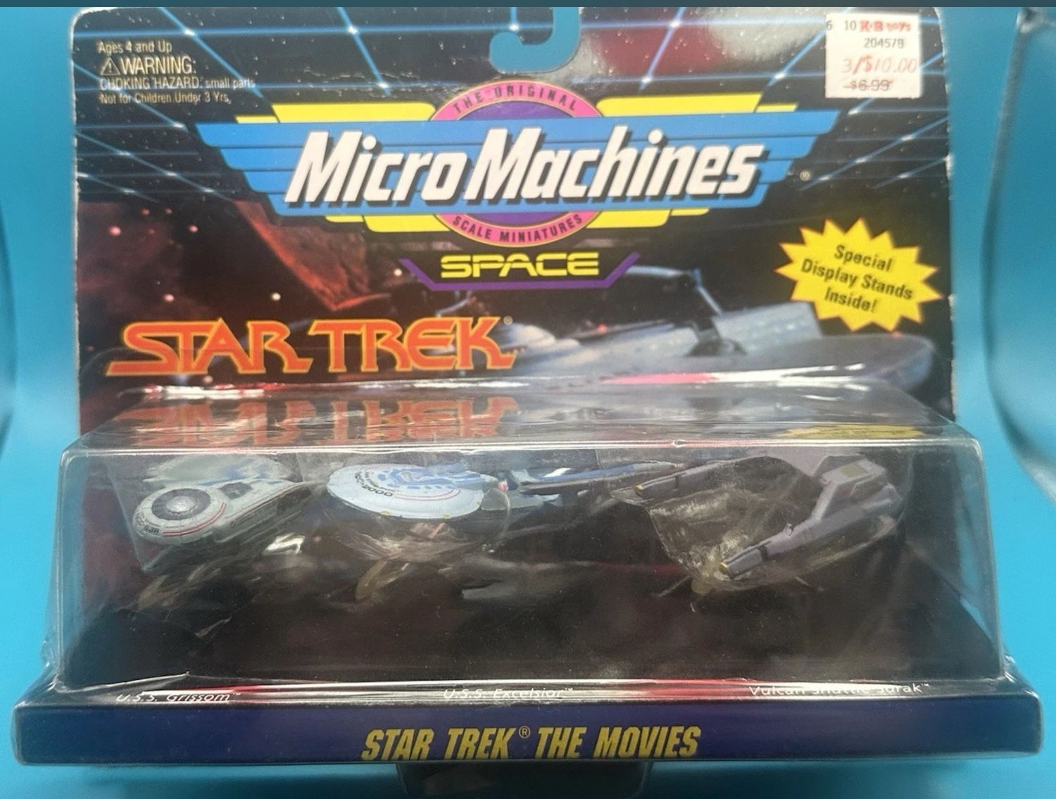 Micro Machines Space Star Trek The Movies Collection #4 Galoob 1994 NEW/SEALED