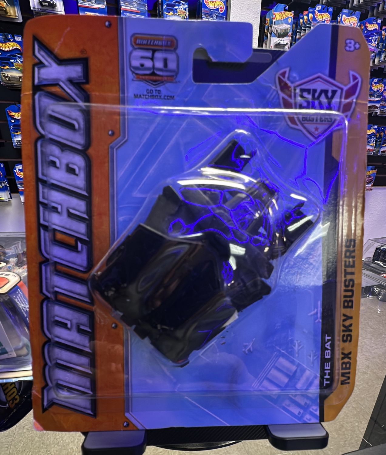 Matchbox 1:64 MBX Sky Busters The Bat Helicopter *NEW*