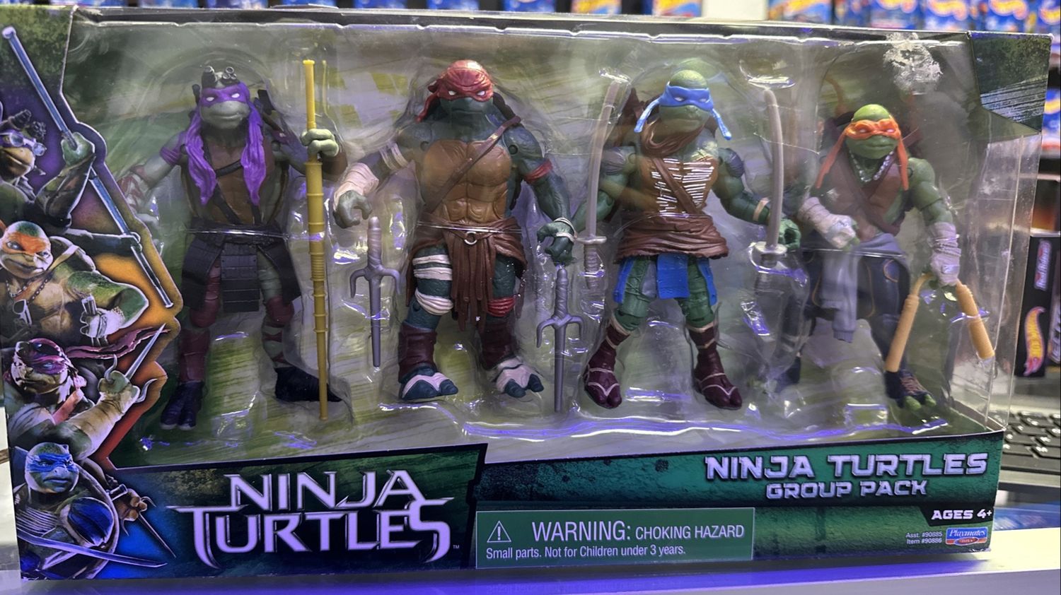 Ninja Turtles Group Pack 2014 Movie TMNT Donatello Leonardo Michelangelo Raphael