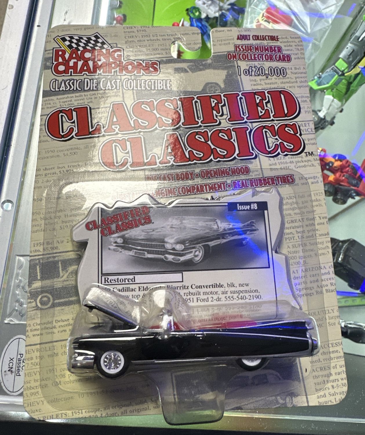 Racing Champions 1959 Cadillac Eldorado Convertible 1:64 Classified Classics 