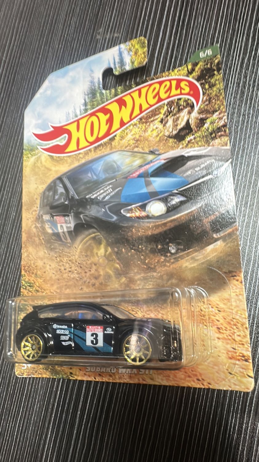 Hot Wheels Subaru WRX STI Dirt Rally