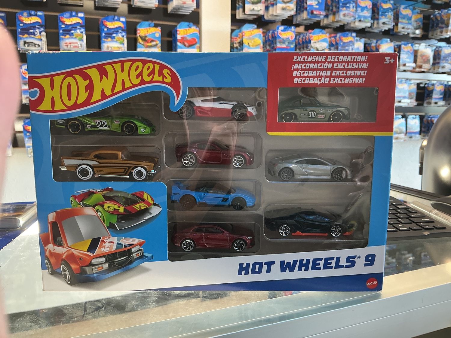 Hot wheels  9 X6999 9 pack