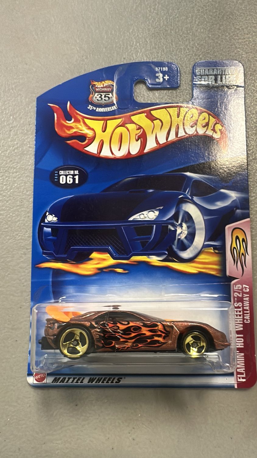 Flamin’ Hot Wheels Callaway C7
