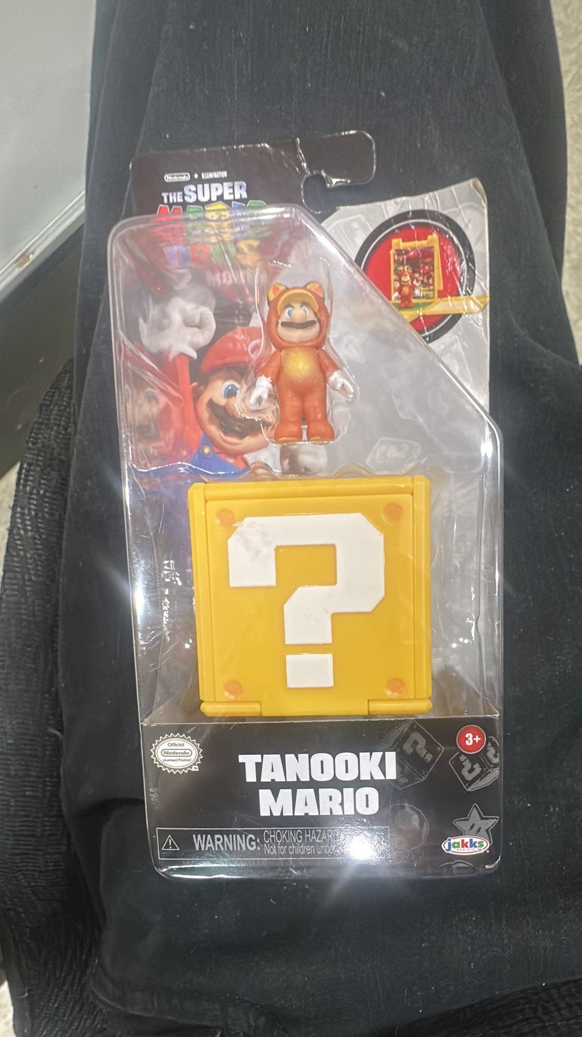 Jakks Pacific Super Mario Movie Tanooki Mario