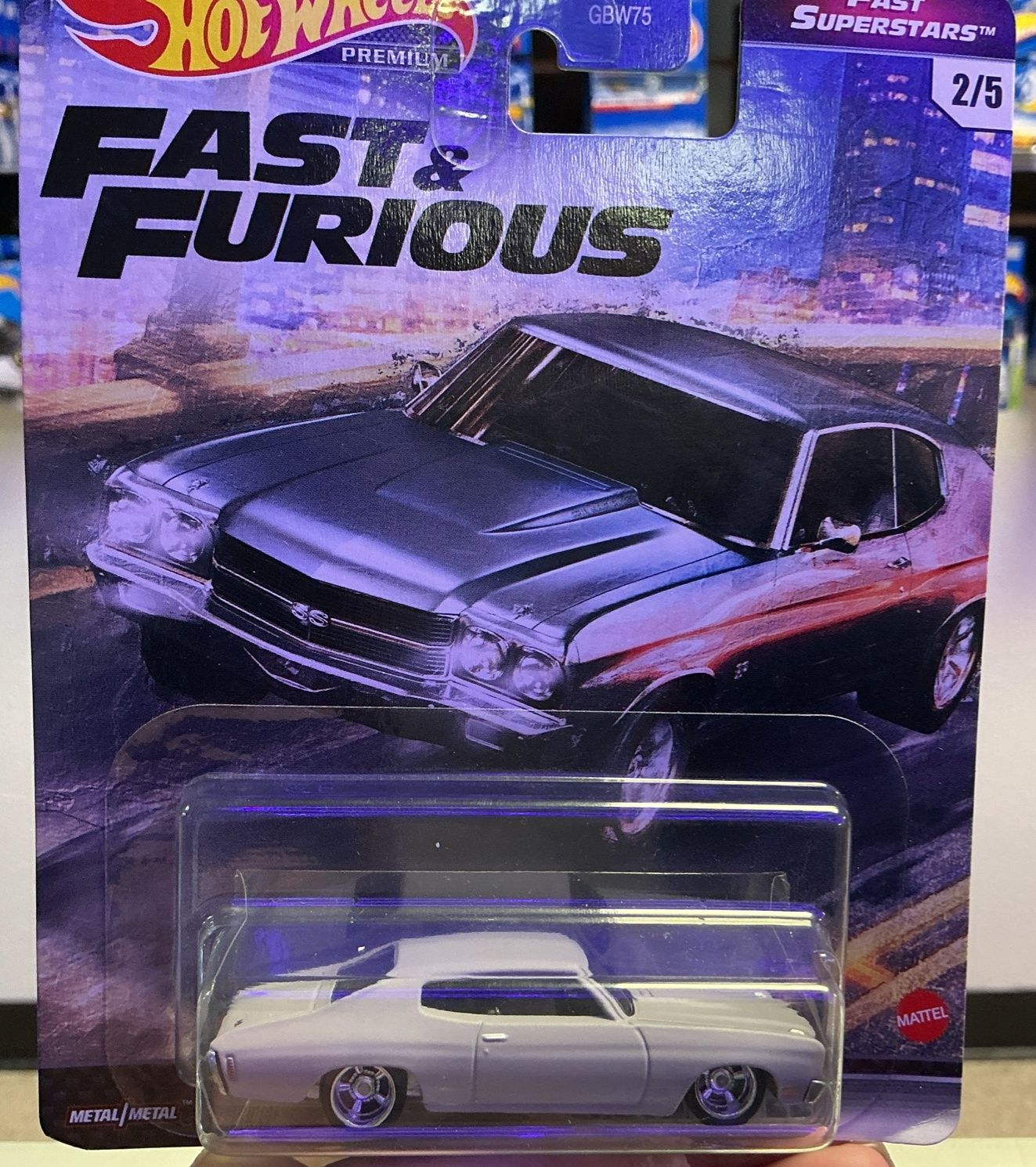 2021 Hot Wheels Fast &amp; Furious Fast Superstars '70 Chevelle SS