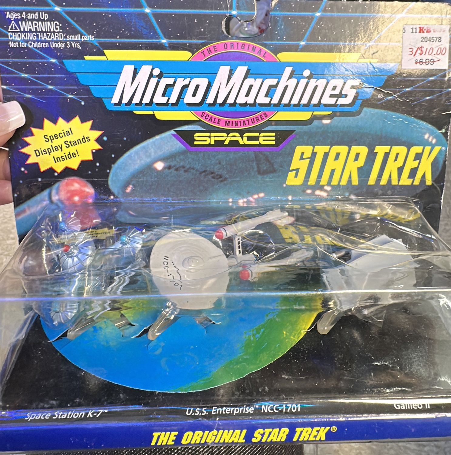 Micro Machines Star Trek The Original Star Trek Collection 1995 NIB New