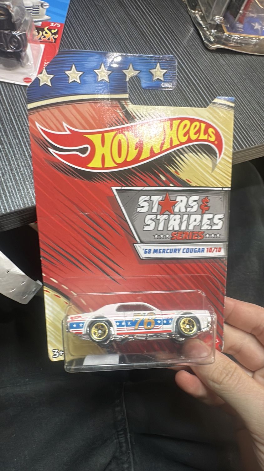 Hot wheels S&amp;S 68 Mercury cougar