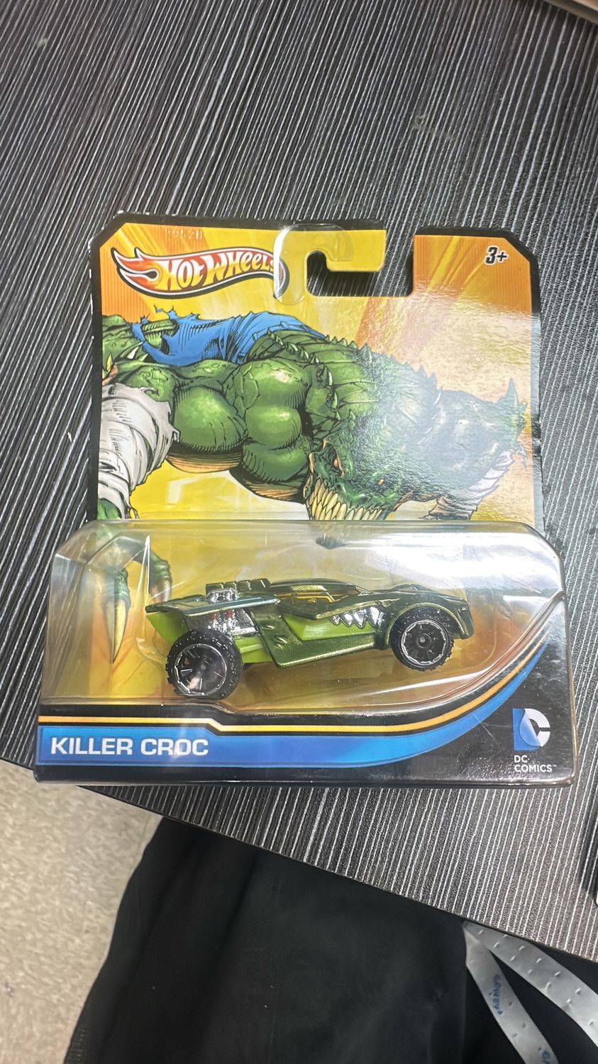 Hot wheels killer croc