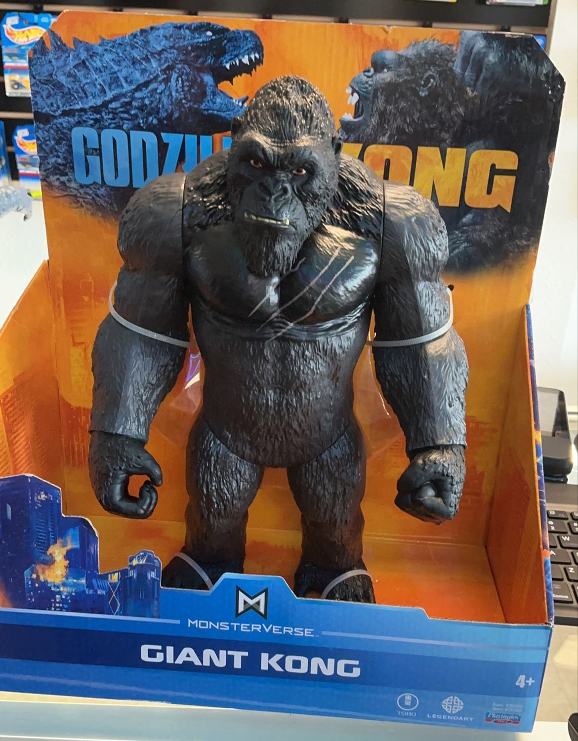 GODZILLA VS KING KONG MONSTERVERSE GIANT KONG PLAYMATES TOYS TOHO