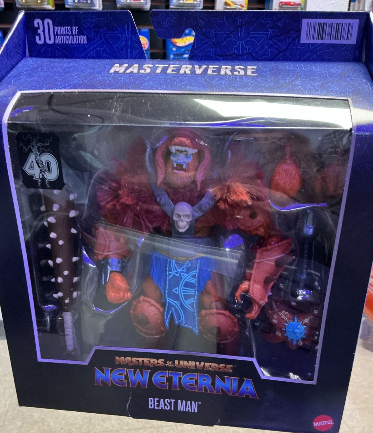 Masters of the Universe Masterverse New Eternia BEAST MAN 40th Anniversary 