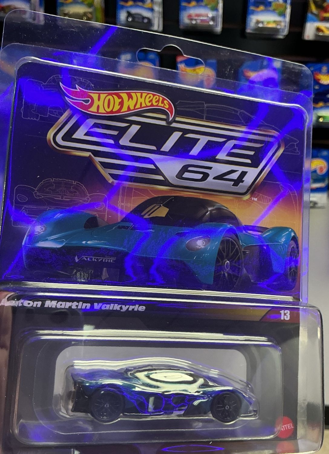 Hot Wheels Elite 64 - Aston Martin Valkyrie [Hot Wheels Collectors] - (SEALED)