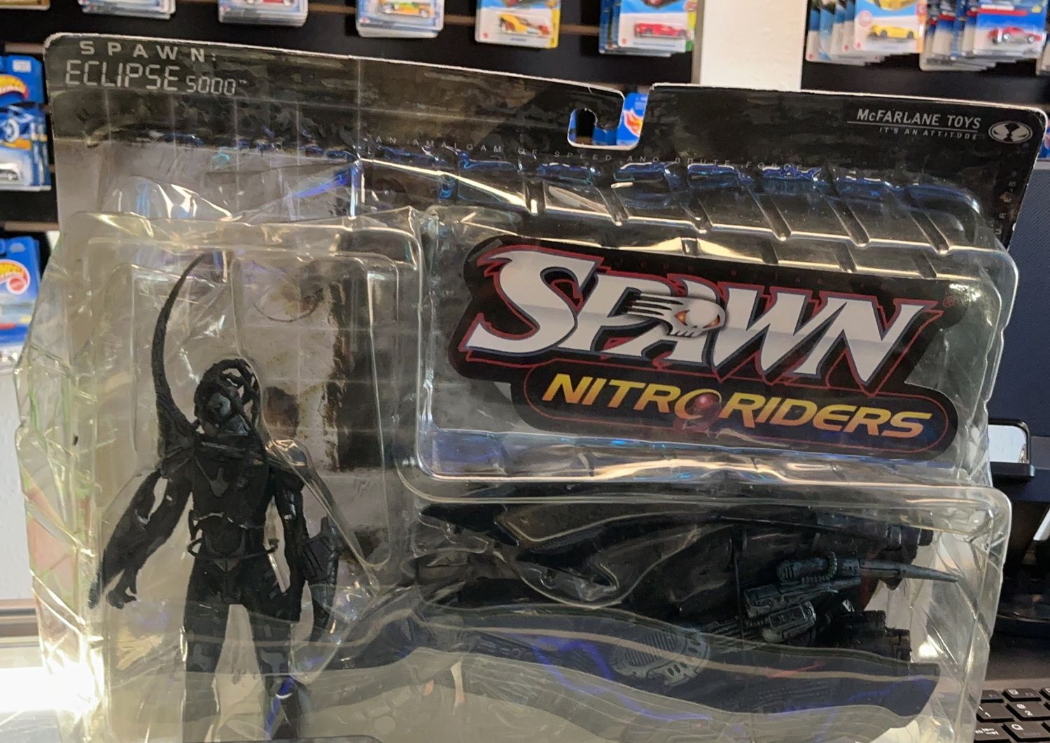 Spawn Series 16 Nitro Riders Eclipse 5000 1999 McFarlane Toys Action Figure