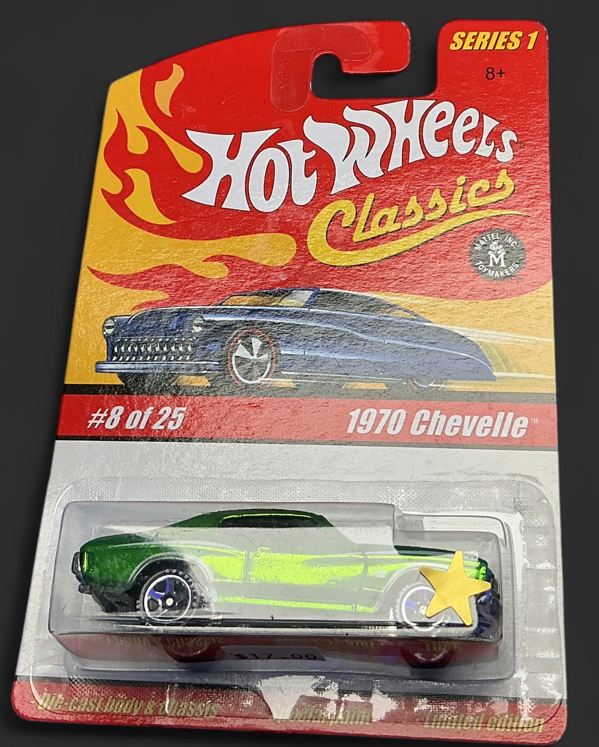Hot wheels Classics, 1970 Chevelle green series one