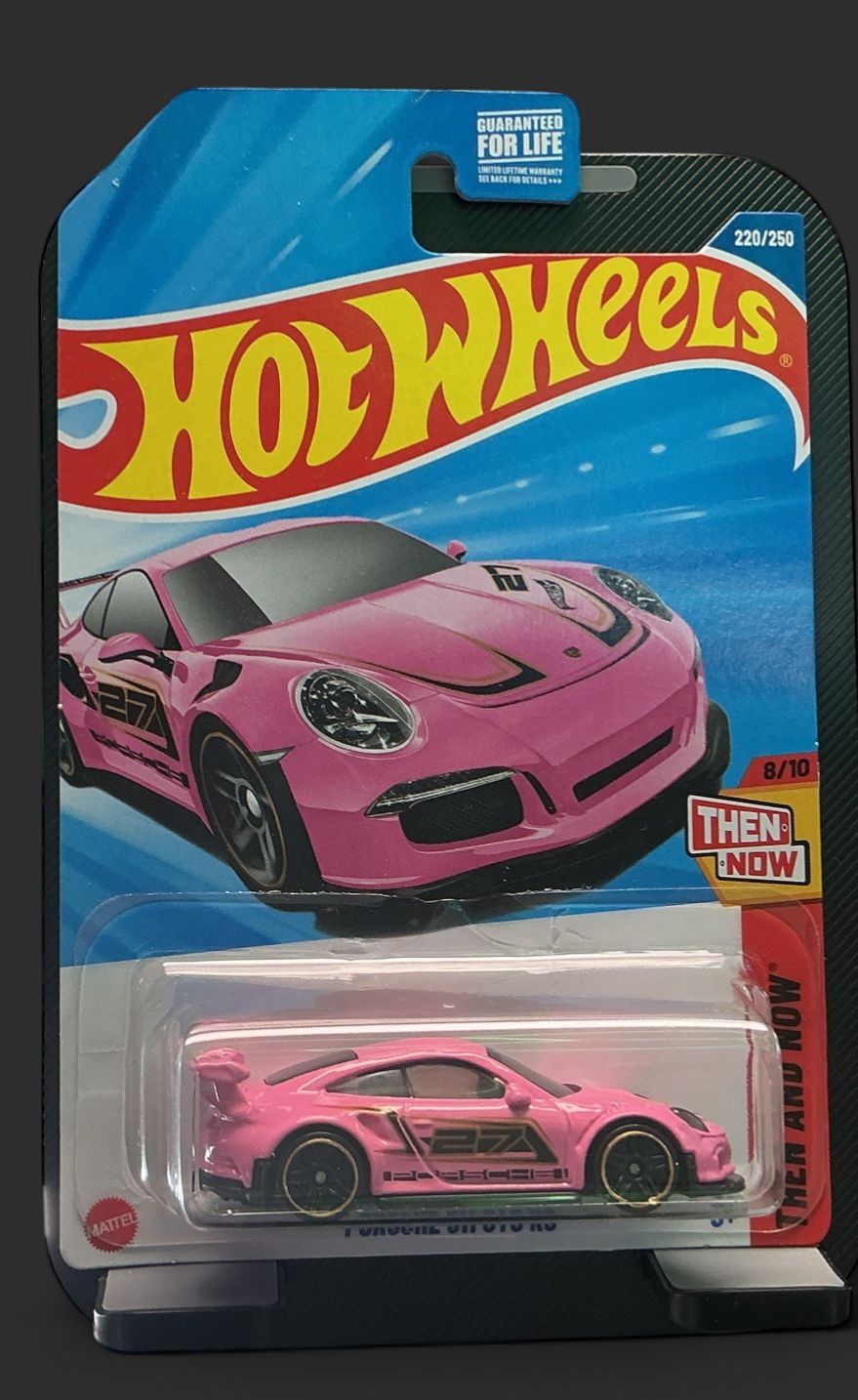 Hot! 2025 New Release - Porsche 911 GT3 RS - Pink - Then and Now 220/250