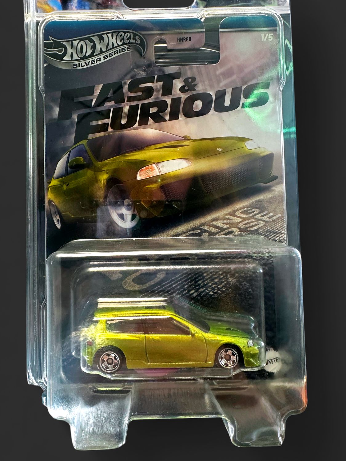 New 2025 Hot Wheels Fast &amp; Furious Racing Course Honda Civic EG METAL BASE