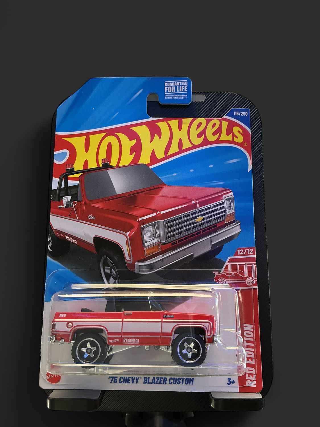 Hot Wheels 2025 Red Edition '75 Chevy Blazer Custom Target Exclusive