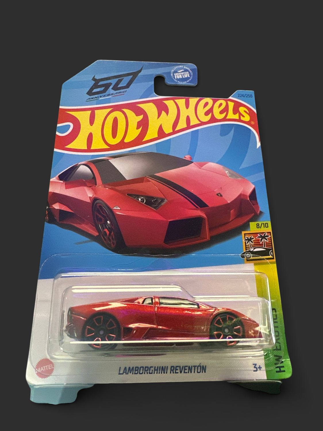 Hot Wheels Lamborghini Reventon Red 60 Th Anniversary Edition