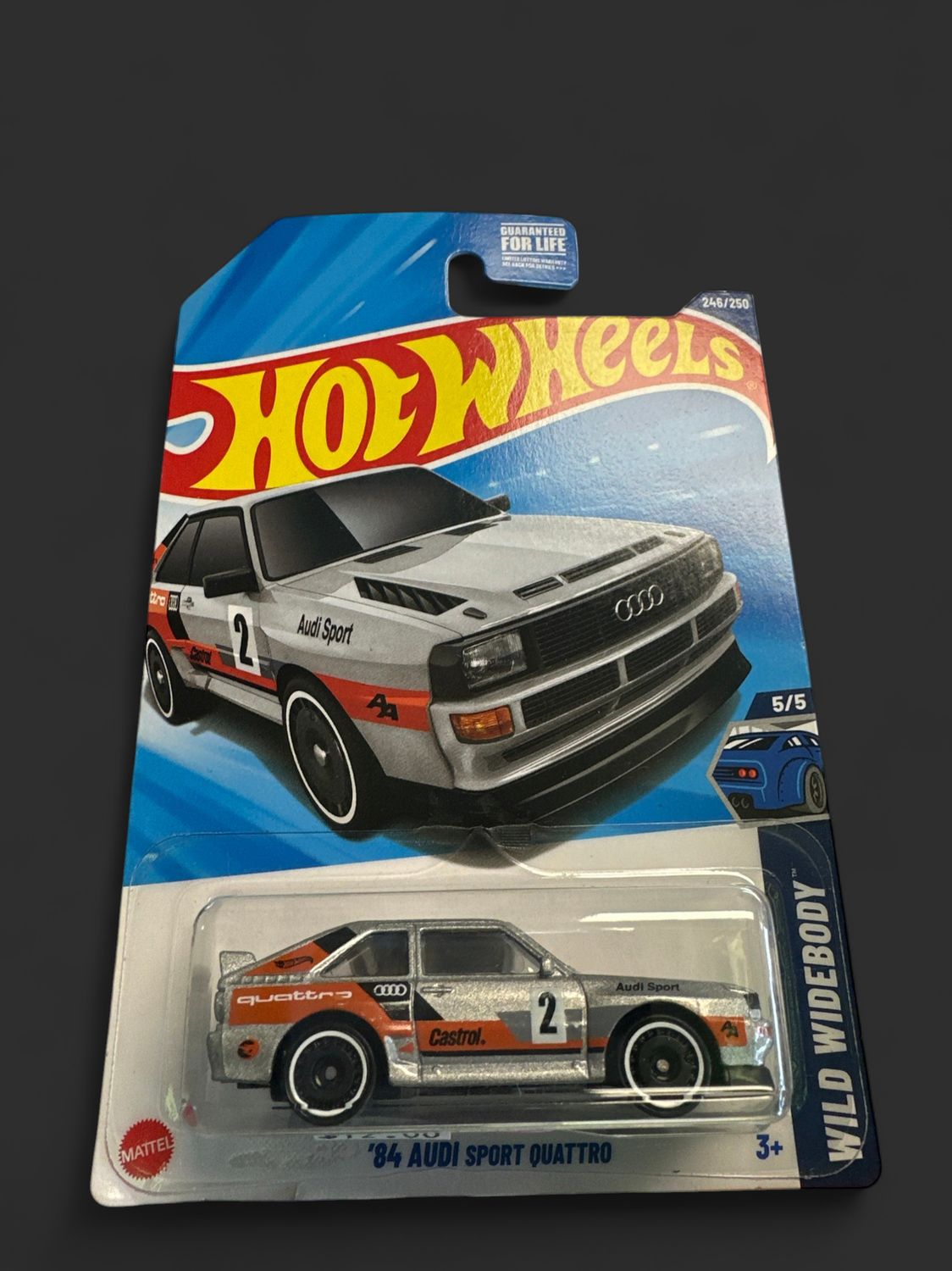 Hot Wheels Wild Widebody '84 Audi Sport Quattro Treasure Hunt