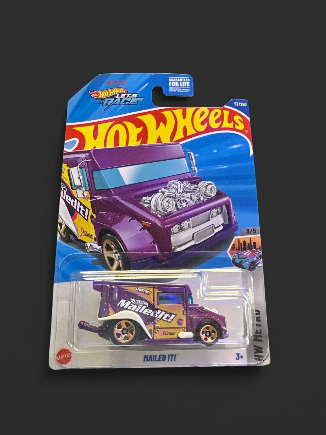 2025 Hot Wheels Rig Storm Treasure Hunt 11/250x raycers purple