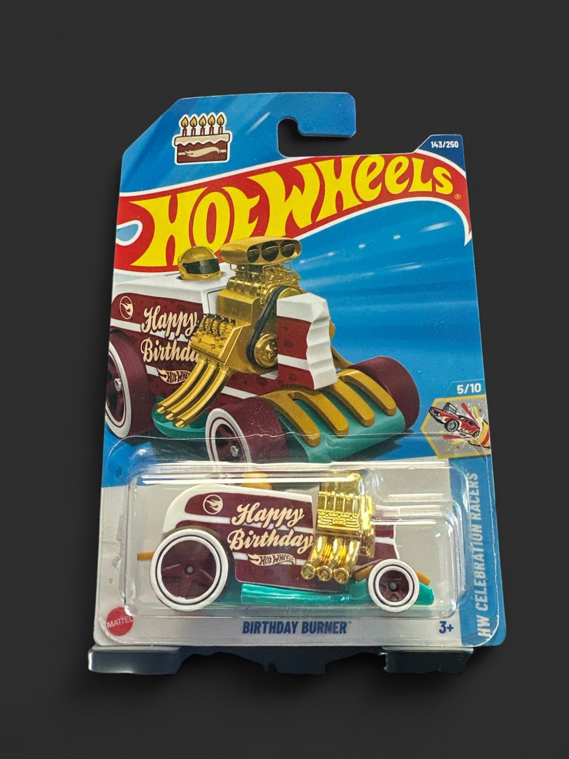 2025 Hot Wheels Treasure Hunt Birthday Burner