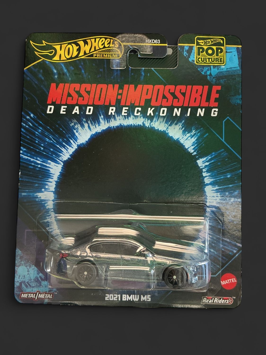 Hot Wheels Pop Culture Mission Impossible Dead Reckoning 2021 BMW M5 JBL58-6B