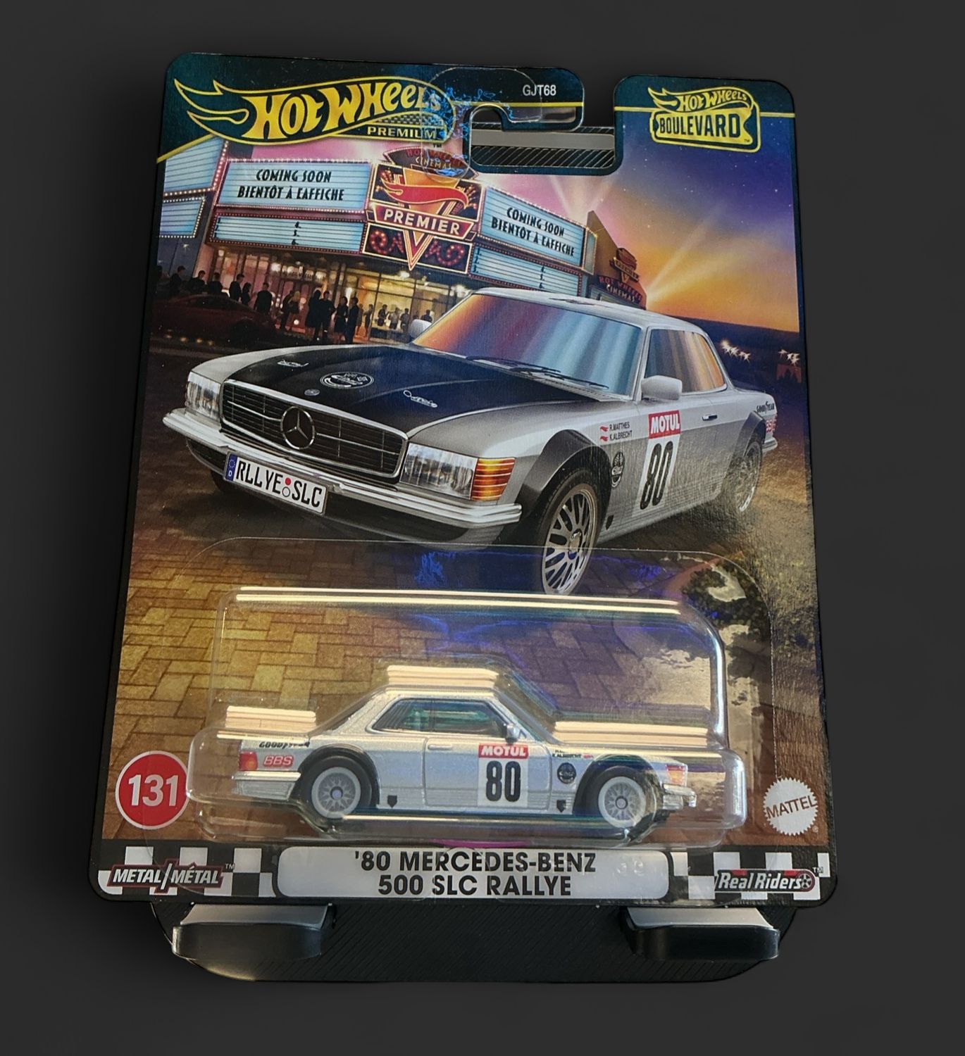 VHTF 2025 Hotwheels Boulevard Series  *80' MERCEDES-BENZ 500 SLC RALLYE*   # 131