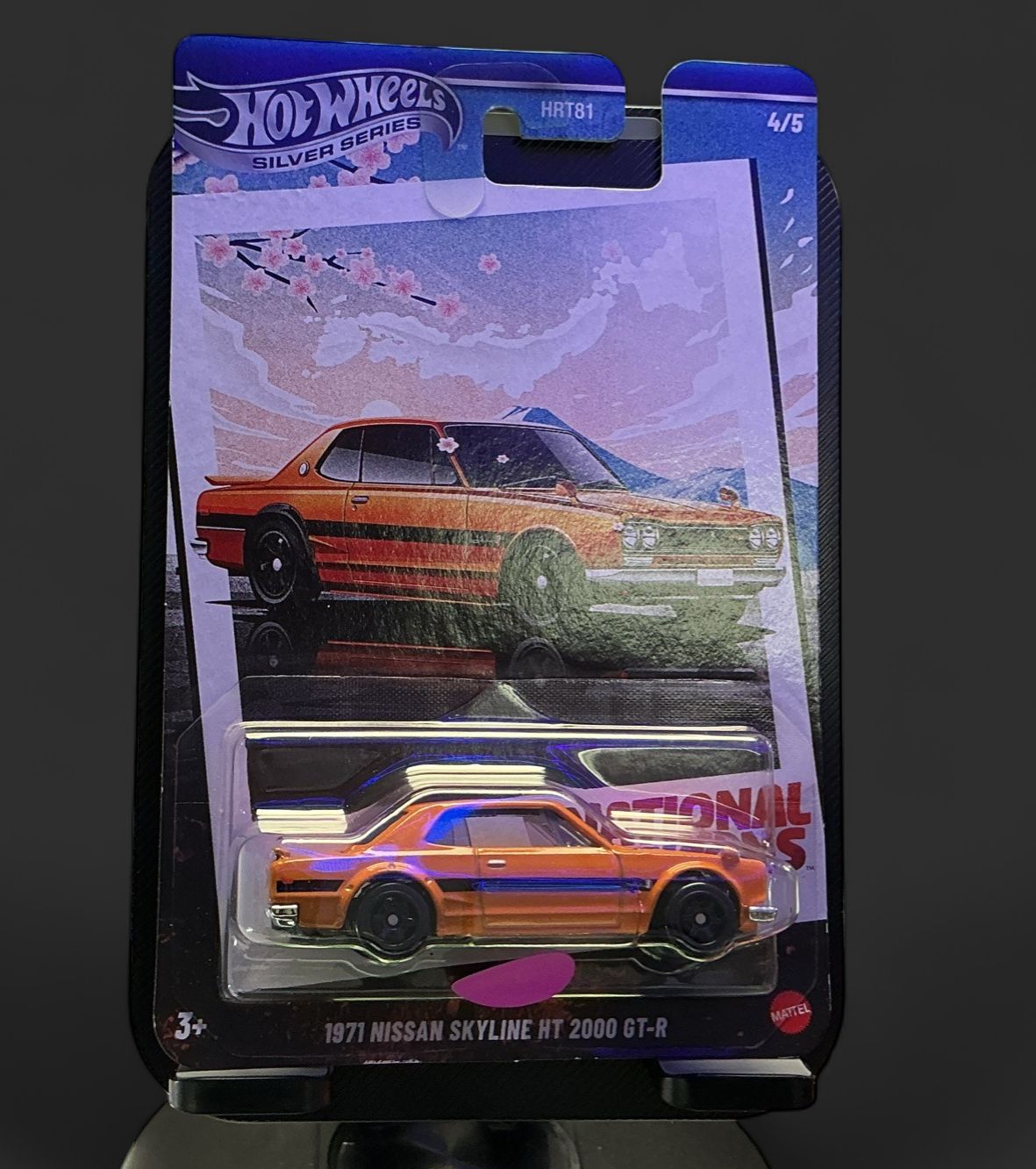 2025 Hot Wheels Silver Series  1971 Nissan Skyline HT 2000 GT-R  National Icons