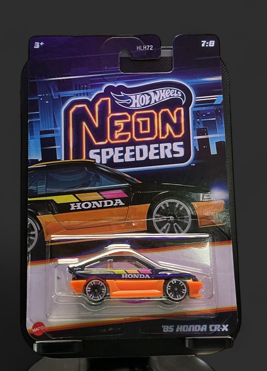 Hot Wheels Neon Speeders | 85 HONDA CIVIC CR-X H1