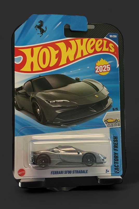 FERRARI SF90 STRADALE GREY rare HOT WHEELS 2025