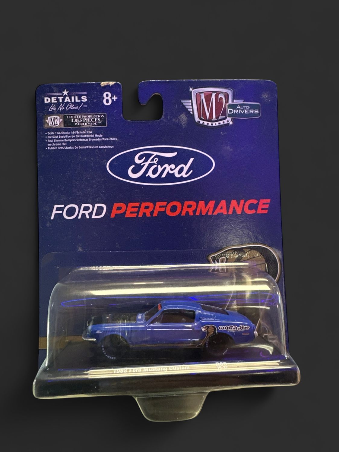 M2 Machines 1968 Ford Mustang Custom Drivers R65