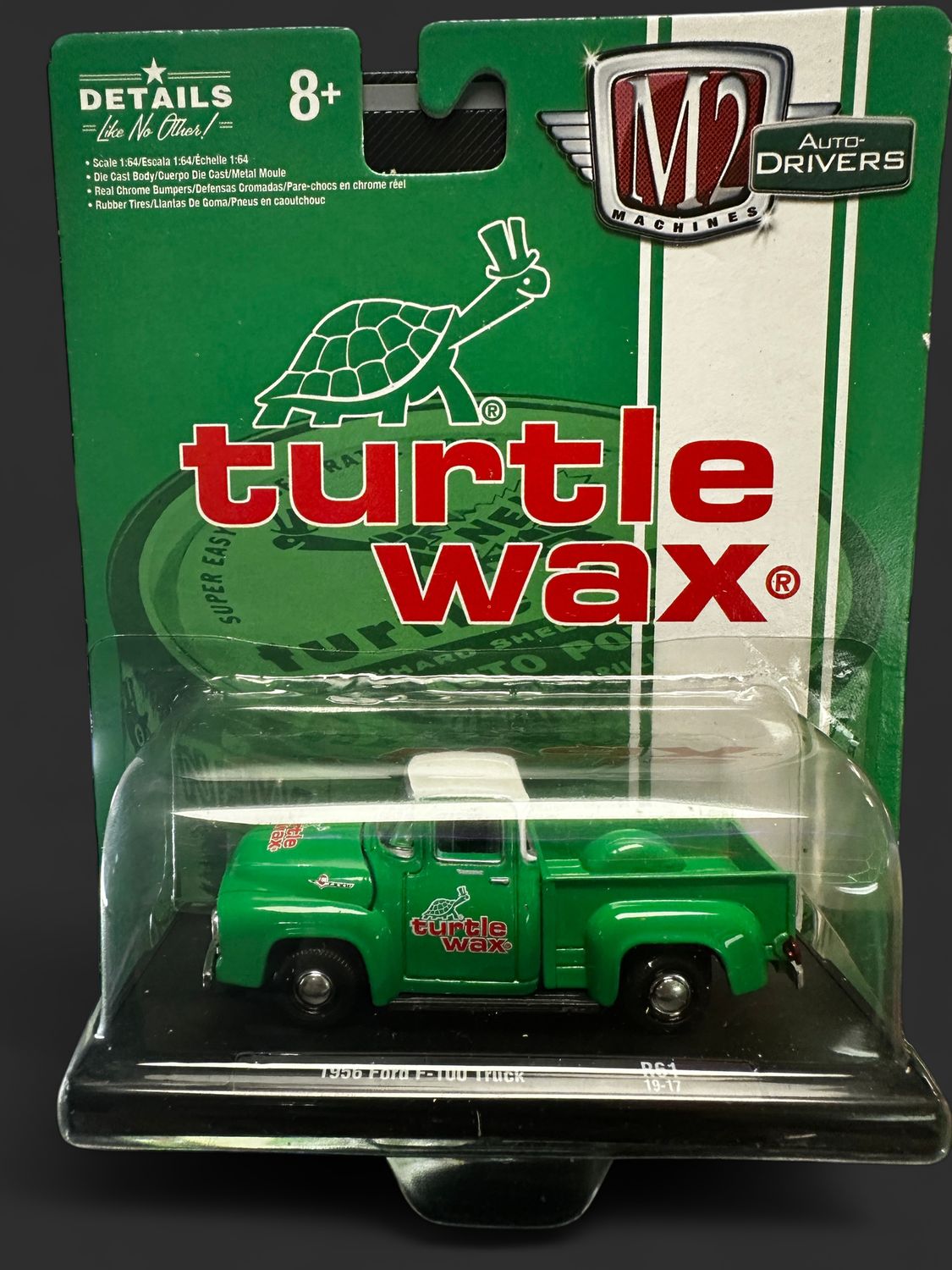 M2 Machines Auto Drivers Turtle Wax 1956 Ford F-100 Truck R61 | New in Box
