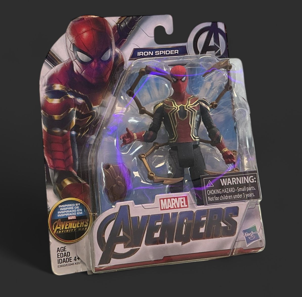 Hasbro Marvel Avengers Iron Spider Spiderman 6" Action Figure New in Package