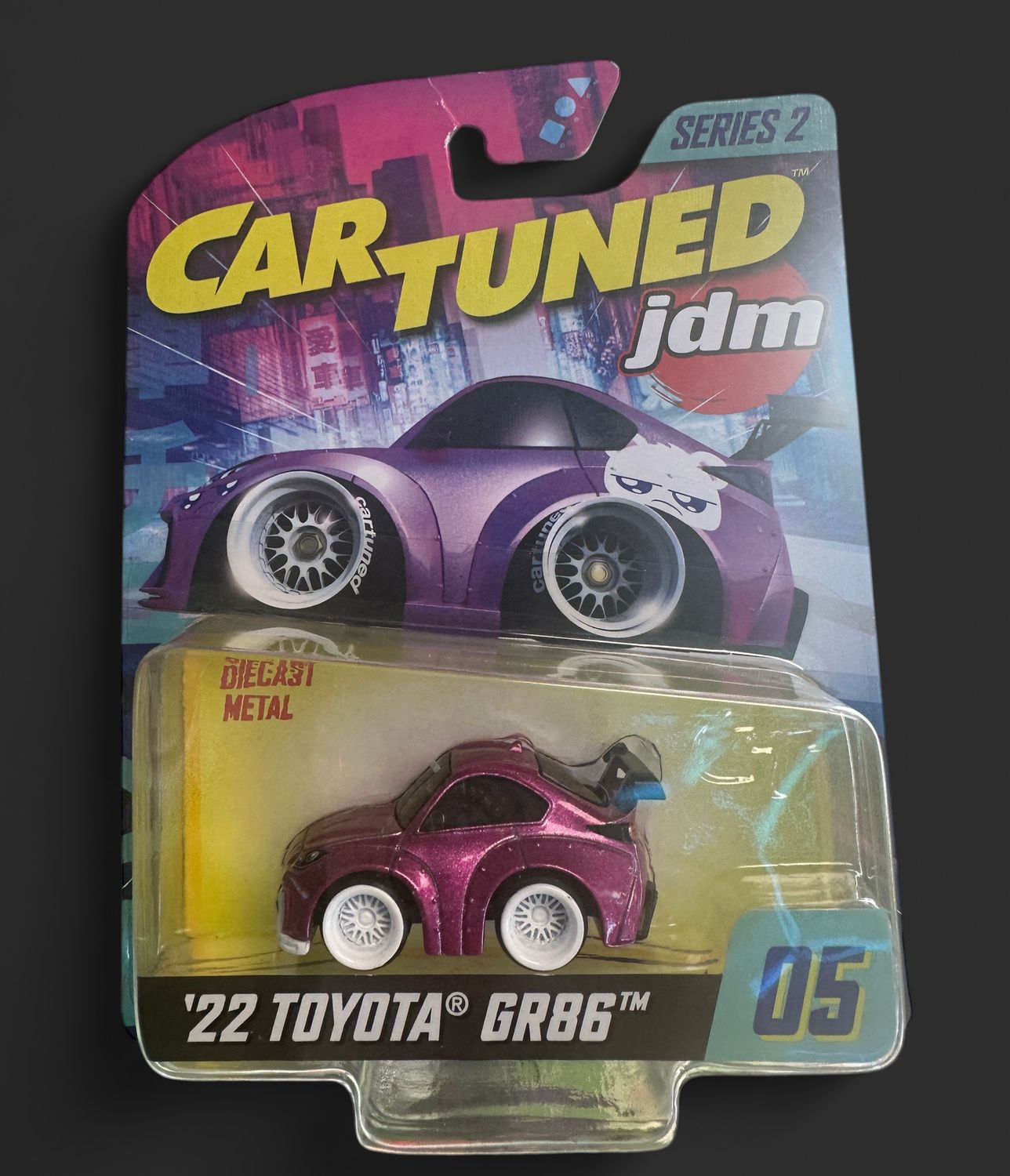 CarTuned 22 Toyota GR86 Pink #05 JDM Series 2 1/64