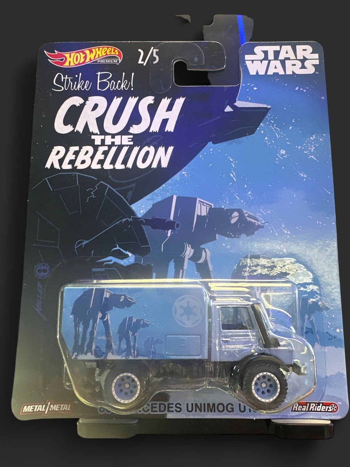 Hot wheels premium, Star Wars strike back crushed the rebellion