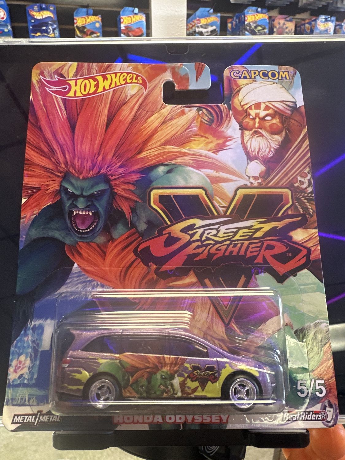 Hot wheels Capcom Honda Odyssey street fighter